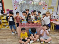 💜소율아 생일축하해💜 - 은하반 임미소선생님 - 사랑♡과 꿈이 있는 동아유치원☆★ 💜소율아 생일축하해💜