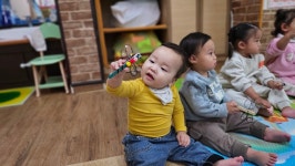 아기양지반♡ - 👉양지꽃반 1반 (만0세) - 육영 숲 어린이집 아기양지반♡