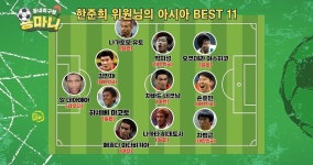 한준희 위원이 뽑은 아시아 베스트 11 - 웃긴자료 ‥‥‥‥‥、 - 도탁스 (DOTAX) 한준희 위원이 뽑은 아시아 베스트 11