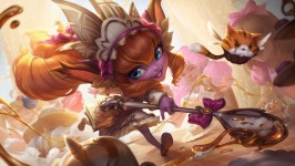 PBE 출시 예정 스킨 미리보기: 귀염둥이 카페 - 웃긴자료 ‥‥‥‥‥、 - 도탁스 (DOTAX) PBE 출시 예정 스킨 미리보기: 귀염둥이 카페