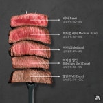 사람마다 선호도가 다른 스테이크 굽기 정도 - 웃긴자료 ‥‥‥‥‥、 - 도탁스 (DOTAX) 사람마다 선호도가 다른 스테이크 굽기 정도