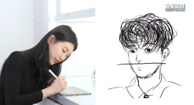 최우식이 그린 수지 vs 수지가 그린 최우식 - 웃긴자료 ‥‥‥‥‥、 - 도탁스 (DOTAX) 최우식이 그린 수지 vs 수지가 그린 최우식