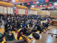 22년 12월 22일(동지) 법회 - ....불교 회관 행사 사진 - 인천불교회관 인천불교회관