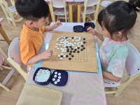 주사, 바둑활동 - 분홍꽃잎반 - 익산딩동댕어린이집 주사, 바둑활동