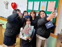 연이 중학교졸업시진 - 사진방 - 유기농 단감농장 연이 중학교졸업시진