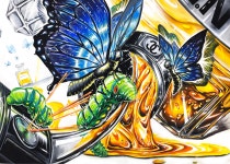 하안 Hi5 미술학원, 애니하이 만화학원! 디자인 고등반 평소작... - 하안 하이파이브미술학원 - 광명맘카페 - 광명엄마들의까페 광명맘&대디카페... 