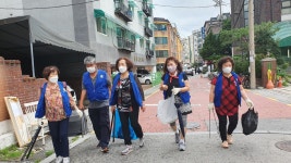 6월28일 가능역주변 청소 - 의정부 1동 위원회 - 바르게살기운동 의정부시협의회 6월28일 가능역주변 청소