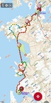 ★전남 진도 서해랑길12코스(쉬미항~우수영단지) 답사(2022/10/08/) - 둘레길 GPS Track - GPS 월드 ★전남 진도 서해랑길12코스(쉬미항... 