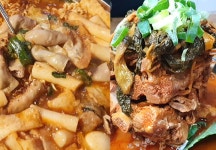믿고 먹는 홍자매 먹방코스, 곱창떡볶이부터 감자탕까지 | 1boon 믿고 먹는 홍자매 먹방코스, 곱창떡볶이부터 감자탕까지