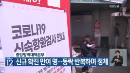 신규 확진 만여 명…등락 반복하며 정체 - kakaoTV 신규 확진 만여 명…등락 반복하며 정체