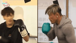 더쿠 - [움짤] 임시완, 펀치→섀도복싱 #반전 매력