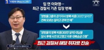 “이재명에 대북송금 보고”…이화영, 입 연 까닭은? - kakaoTV “이재명에 대북송금 보고”…이화영, 입 연 까닭은?