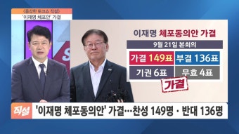 '이재명 체포동의안' 가결…민주당 내 '무더기 반란표' - kakaoTV '이재명 체포동의안' 가결…민주당 내 '무더기 반란표'