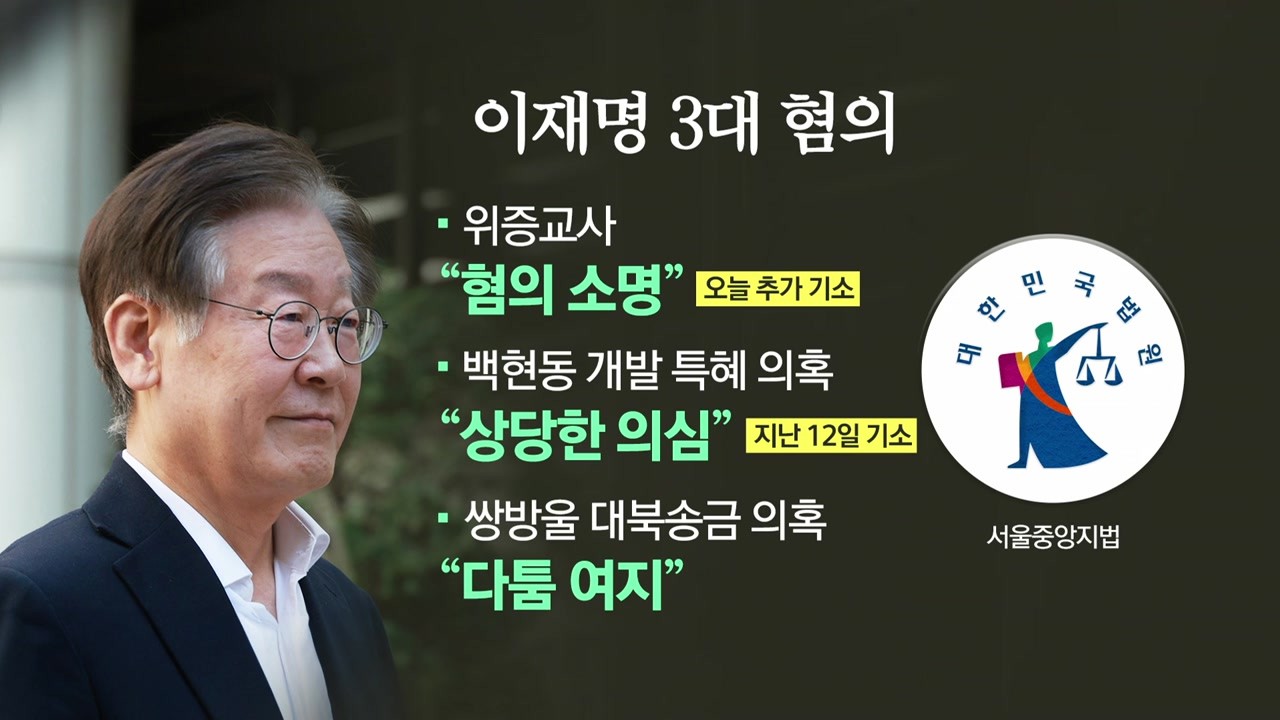 한동훈 이재명 위증교사 수사는 검수원복 덕분