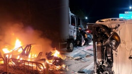 LPG 충전소 연쇄 폭발 사고…고속도로 4중 추돌 비극 - kakaoTV LPG 충전소 연쇄 폭발 사고…고속도로 4중 추돌 비극