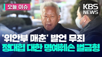 ‘위안부는 매춘’ 발언 류석춘 무죄…정대협 명예훼손 벌금 200만원 [오늘 이슈] - kakaoTV ‘위안부는 매춘’ 발언 류석춘 무죄…정대협...