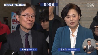 최재형·윤희숙 단수공천‥중성동을 하태경·이영·이혜훈 경선 - kakaoTV 최재형·윤희숙 단수공천‥중성동을 하태경·이영·이혜훈 경선