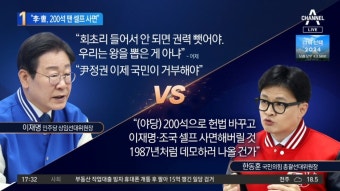 한동훈 “200석으로 이재명·조국 셀프 사면할 것” - kakaoTV 한동훈 “200석으로 이재명·조국 셀프 사면할 것”