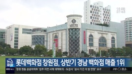 롯데백화점 창원점, 상반기 경남 백화점 매출 1위 - kakaoTV 롯데백화점 창원점, 상반기 경남 백화점 매출 1위