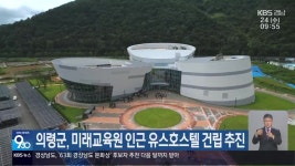 의령군, 미래교육원 인근 유스호스텔 건립 추진 - kakaoTV 의령군, 미래교육원 인근 유스호스텔 건립 추진