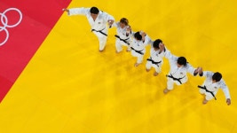 한국 유도, 투혼 끝 독일 꺾고 혼성단체전 동메달 - kakaoTV 한국 유도, 투혼 끝 독일 꺾고 혼성단체전 동메달