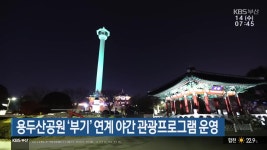 용두산공원 ‘부기’ 연계 야간 관광프로그램 운영 - kakaoTV 용두산공원 ‘부기’ 연계 야간 관광프로그램 운영