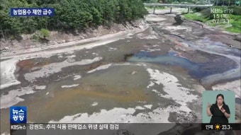 가뭄에 메마른 강원 동해안…강릉 제한 급수 시작 - kakaoTV 가뭄에 메마른 강원 동해안…강릉 제한 급수 시작