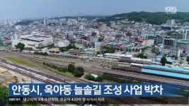[여기는 안동] 안동시, 옥야동 늘솔길 조성 사업 박차 외 - kakaoTV [여기는 안동] 안동시, 옥야동 늘솔길 조성 사업 박차 외
