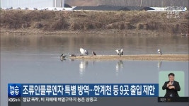 조류인플루엔자 특별 방역…한계천 등 9곳 출입 제한 - kakaoTV 조류인플루엔자 특별 방역…한계천 등 9곳 출입 제한