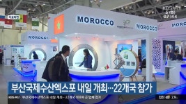 부산국제수산엑스포 내일 개최…22개국 참가 - kakaoTV 부산국제수산엑스포 내일 개최…22개국 참가