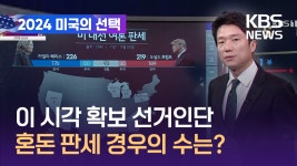 [영상] “선거인단 177대 99”…문제는 경합주, 경우의 수는? - kakaoTV [영상] “선거인단 177대 99”…문제는 경합주, 경우의 수는?