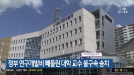 정부 연구개발비 빼돌린 대학 교수 불구속 송치 - kakaoTV 정부 연구개발비 빼돌린 대학 교수 불구속 송치