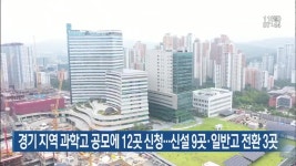 경기 지역 과학고 공모에 12곳 신청…신설 9곳·일반고 전환 3곳 - kakaoTV 경기 지역 과학고 공모에 12곳 신청…신설 9곳·일반고 전환 3곳