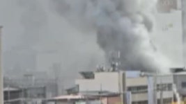 포항 영일대 북부시장 근처 상가에 불...진화 작업 중 - kakaoTV 포항 영일대 북부시장 근처 상가에 불...진화 작업 중
