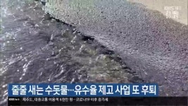 줄줄 새는 수돗물…유수율 제고 사업 또 후퇴 - kakaoTV 줄줄 새는 수돗물…유수율 제고 사업 또 후퇴