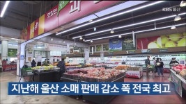 지난해 울산 소매 판매 감소 폭 전국 최고 - kakaoTV 지난해 울산 소매 판매 감소 폭 전국 최고