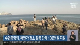 수협중앙회, 해안가 청소 활동 단체 100만 원 지원 - kakaoTV 수협중앙회, 해안가 청소 활동 단체 100만 원 지원
