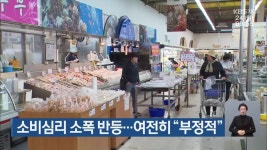 제주 소비심리 소폭 반등…여전히 “부정적” - kakaoTV 제주 소비심리 소폭 반등…여전히 “부정적”