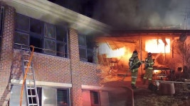 한밤 중 초등학교에 불…인천 빌라서 방화 추정 화재 - kakaoTV 한밤 중 초등학교에 불…인천 빌라서 방화 추정 화재