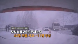 [영상구성] 보성 남해고속도로서 눈길 42중 추돌 사고…11명 부상 外 - kakaoTV [영상구성] 보성 남해고속도로서 눈길 42중 추돌 사고…11명... 