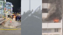 [사건사고] 용인 수지구청역 인근 땅 패임…온수배관 파열 추정... kakaoTV [사건사고] 용인 수지구청역 인근 땅 패임…온수배관 파열 추정“ 外