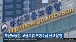 부산노동청, 고용보험 부정수급 신고 운영 - kakaoTV 부산노동청, 고용보험 부정수급 신고 운영