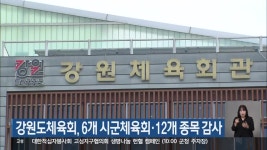 강원도체육회, 6개 시군체육회·12개 종목 감사 - kakaoTV 강원도체육회, 6개 시군체육회·12개 종목 감사