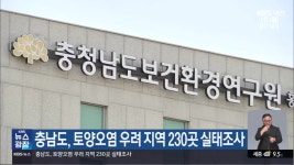 충남도, 토양오염 우려 지역 230곳 실태조사 - kakaoTV 충남도, 토양오염 우려 지역 230곳 실태조사