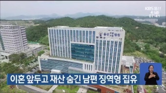 이혼 앞두고 재산 숨긴 남편 징역형 집유 - kakaoTV 이혼 앞두고 재산 숨긴 남편 징역형 집유
