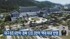 대구 8조 6천억·경북 12조 3천억 ‘역대 최대’ 반영 - kakaoTV 대구 8조 6천억·경북 12조 3천억 ‘역대 최대’ 반영