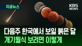 오는 8일, 달 완전히 가려지는 개기월식…어디서 봐야할까? [지금뉴스] - kakaoTV 오는 8일, 달 완전히 가려지는 개기월식…어디서 봐야할까?... 