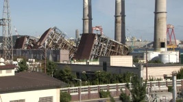 울산 화력발전소 타워 2기 발파 완료...곧 구조대 투입 - kakaoTV 울산 화력발전소 타워 2기 발파 완료...곧 구조대 투입