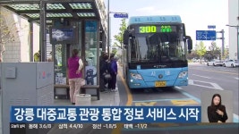 강릉 대중교통 관광 통합 정보 서비스 시작 - kakaoTV 강릉 대중교통 관광 통합 정보 서비스 시작