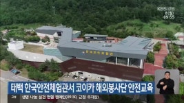 태백 한국안전체험관서 코이카 해외봉사단 안전교육 - kakaoTV 태백 한국안전체험관서 코이카 해외봉사단 안전교육